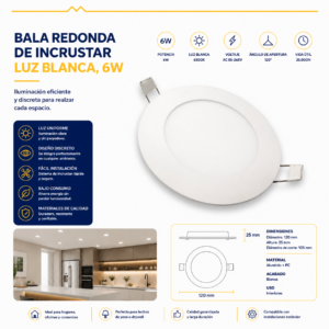 bala led 6w