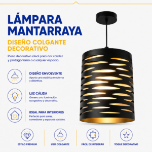 Lámpara Mantarraya