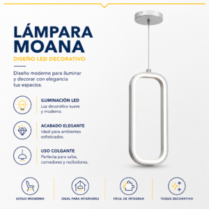 Lámpara Moana