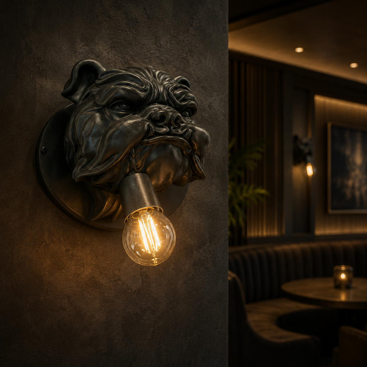 Lámpara decorativa Bulldog - Image 2
