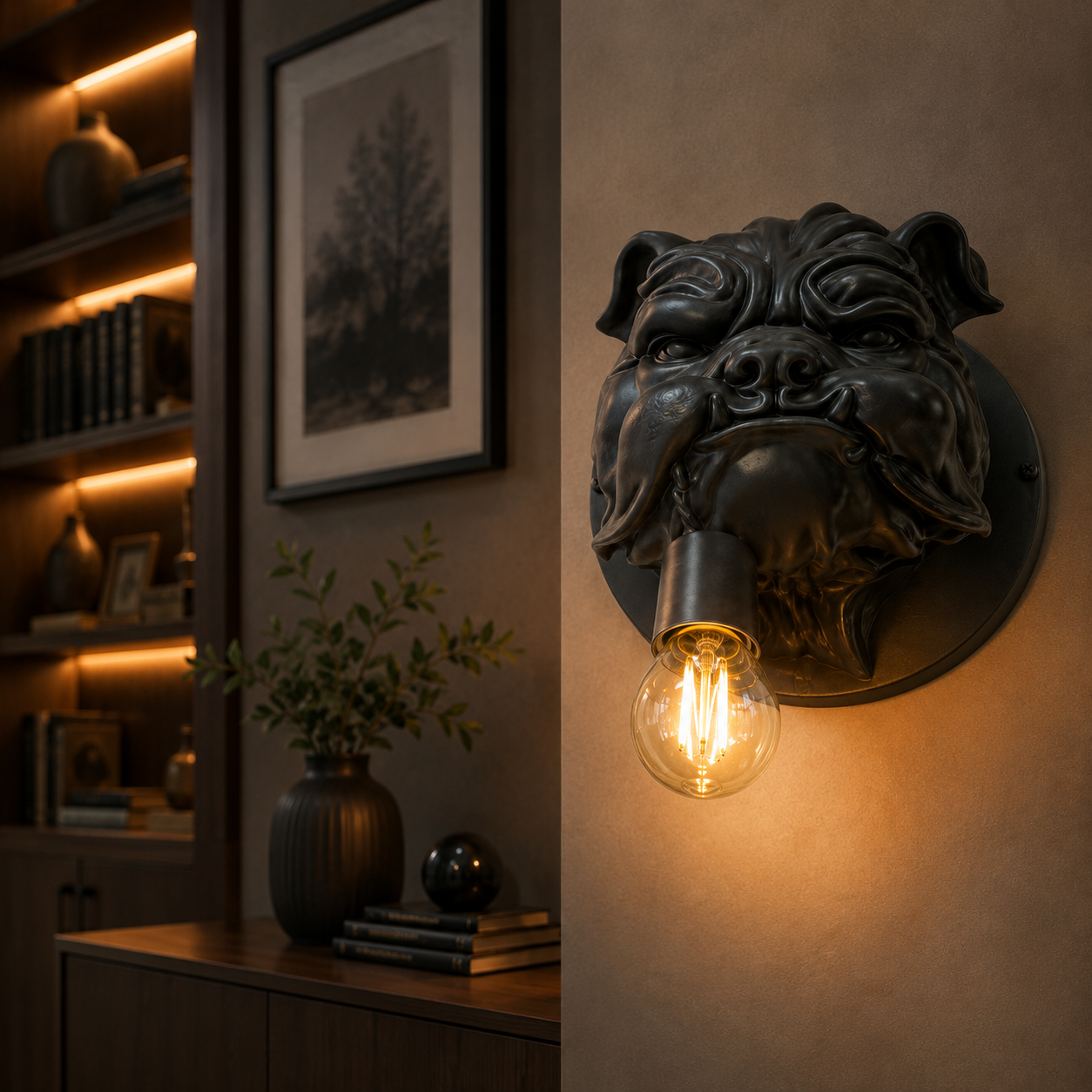 Lámpara decorativa Bulldog - Image 3