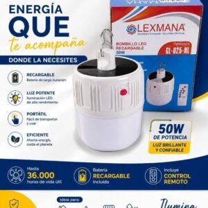 Bombillo led Solar Recargable