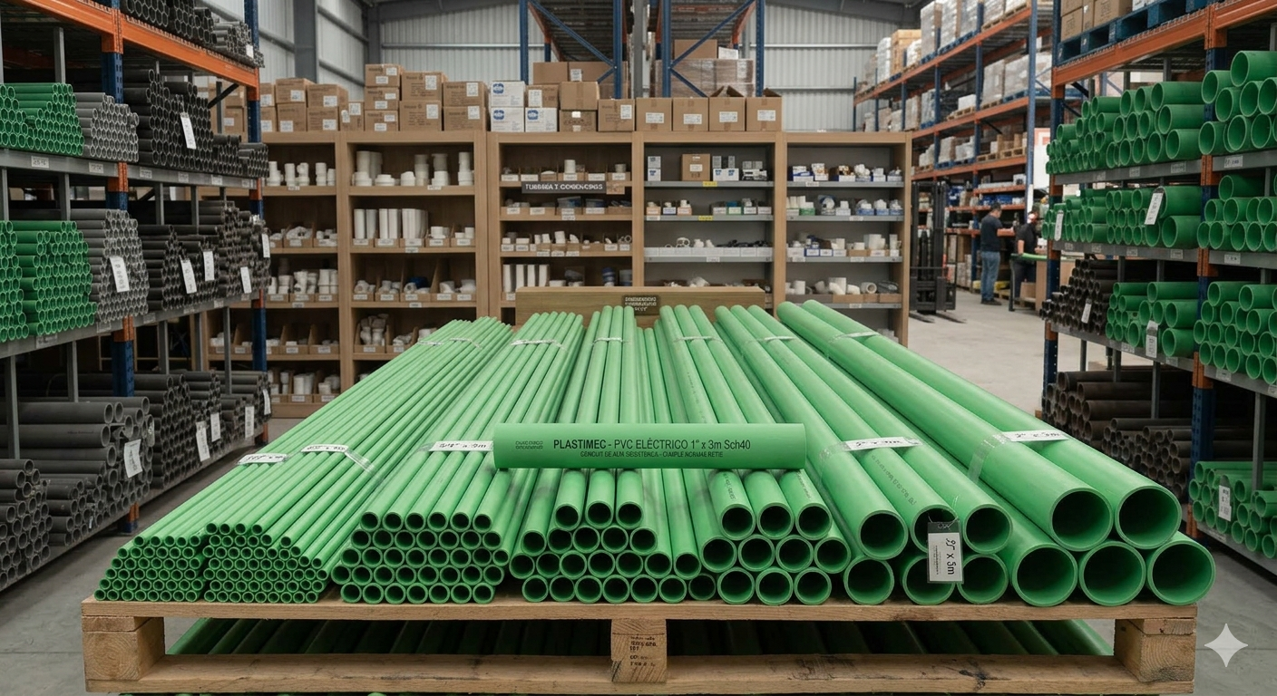 Tubo pvc de 2"